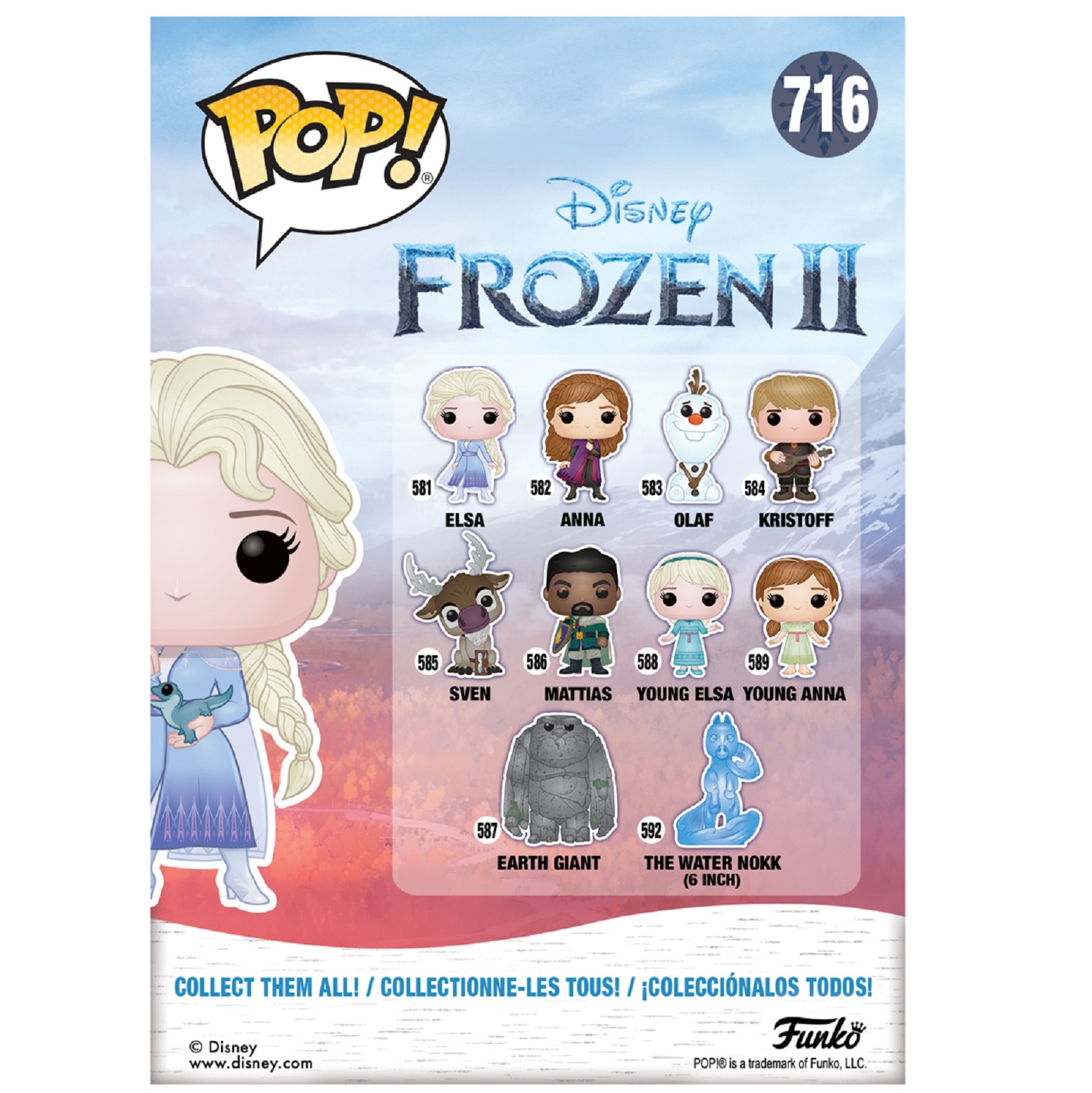 Игрушка Funko Pop Disney Frozen 2 Elsa Salamander Fun254930 - фото 6