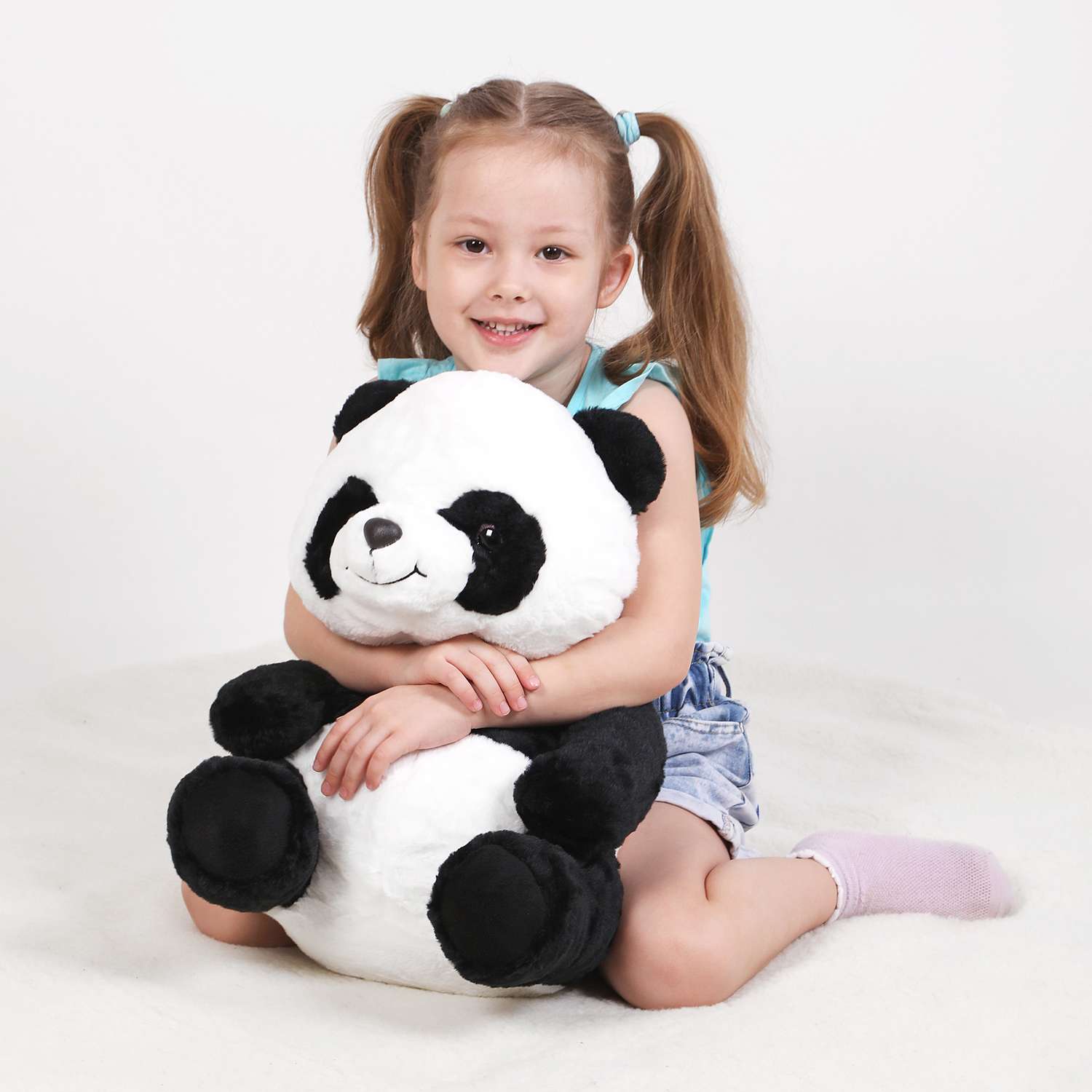 Мягкая игрушка Fluffy Family Мишка Панда 40 см - фото 5