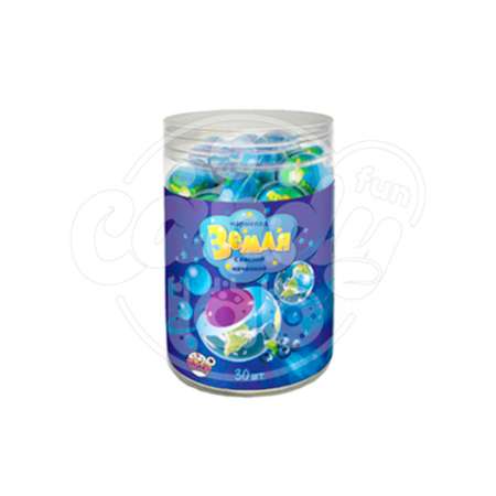 Мармелад Fun Candy Lab Земля с кислой начинкой со вкусом голубики 30 шт по 9 гр