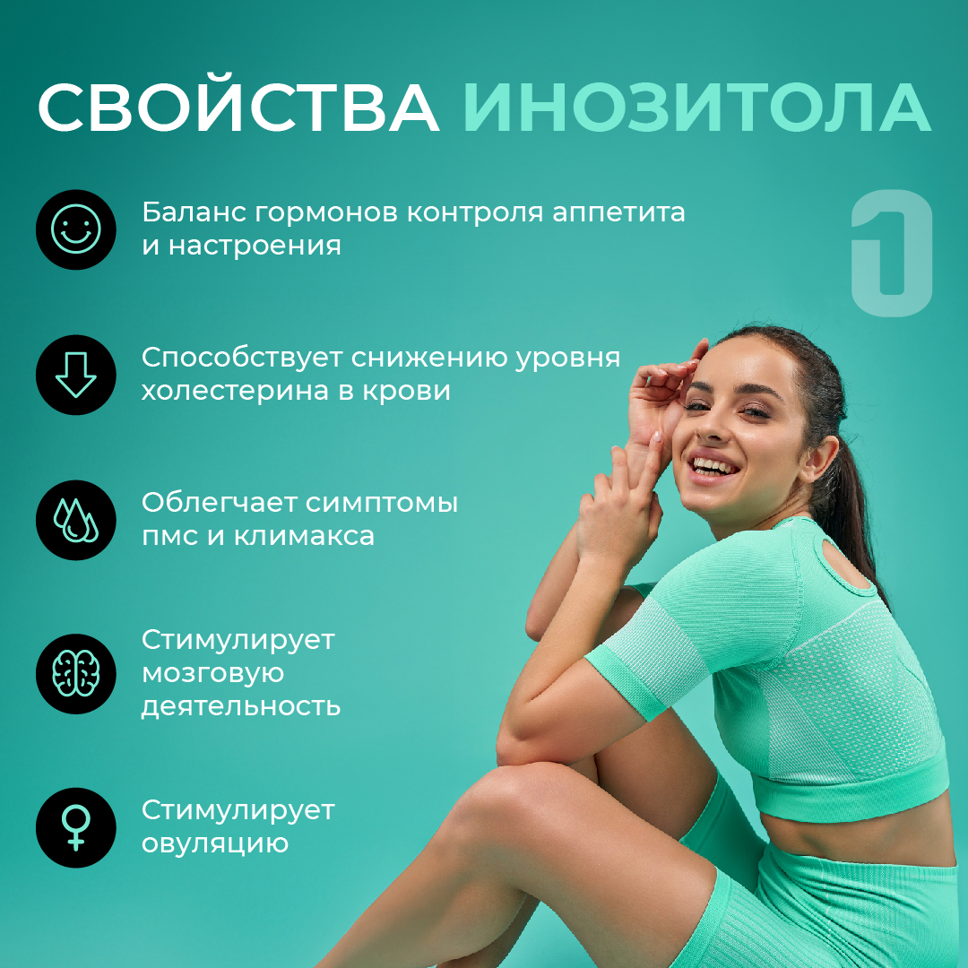 Инозитол ONE NUTRITION 250 мг - фото 4