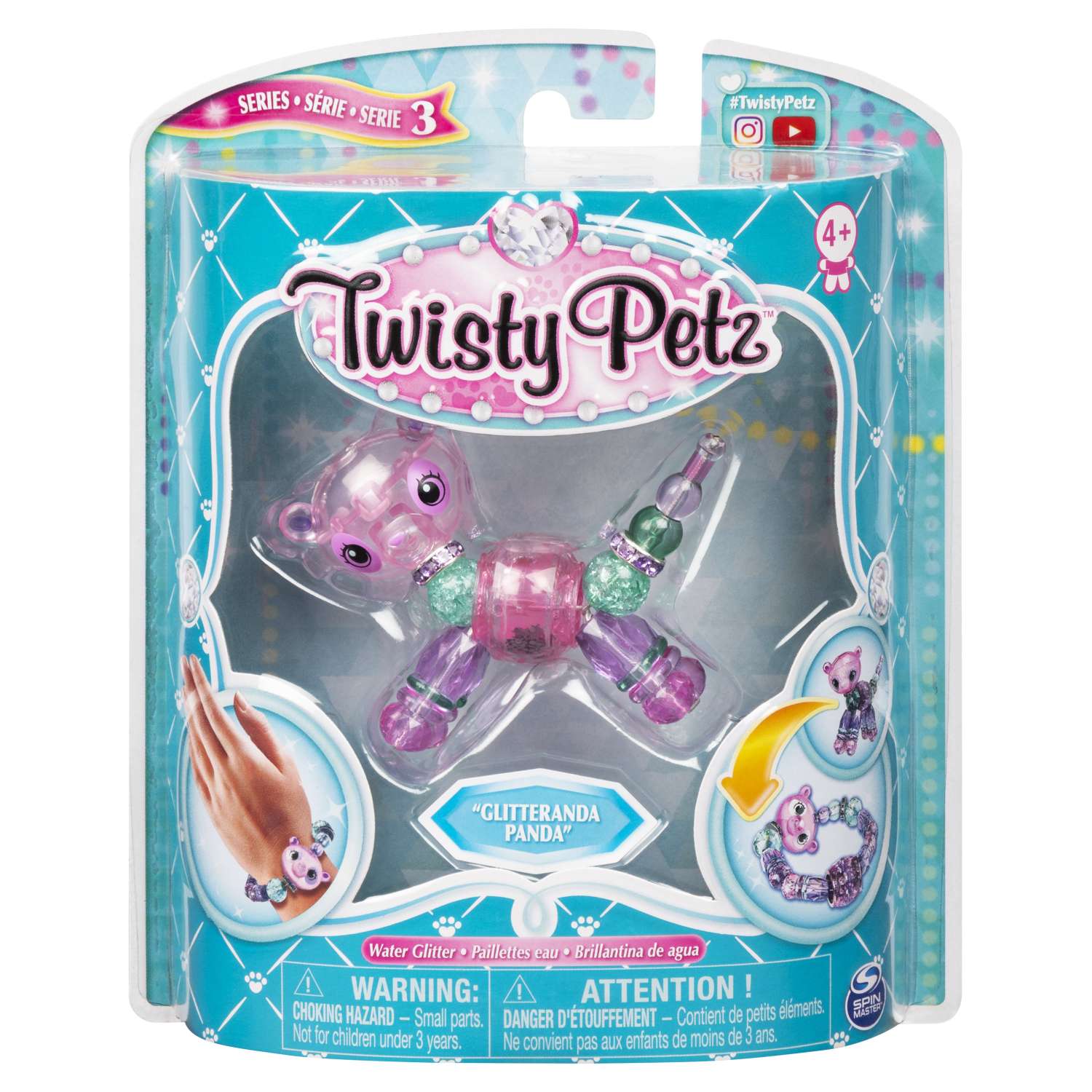 Набор Twisty Petz Фигурка-трансформер для создания браслетов Glitteranda 6044770/20116692 - фото 1