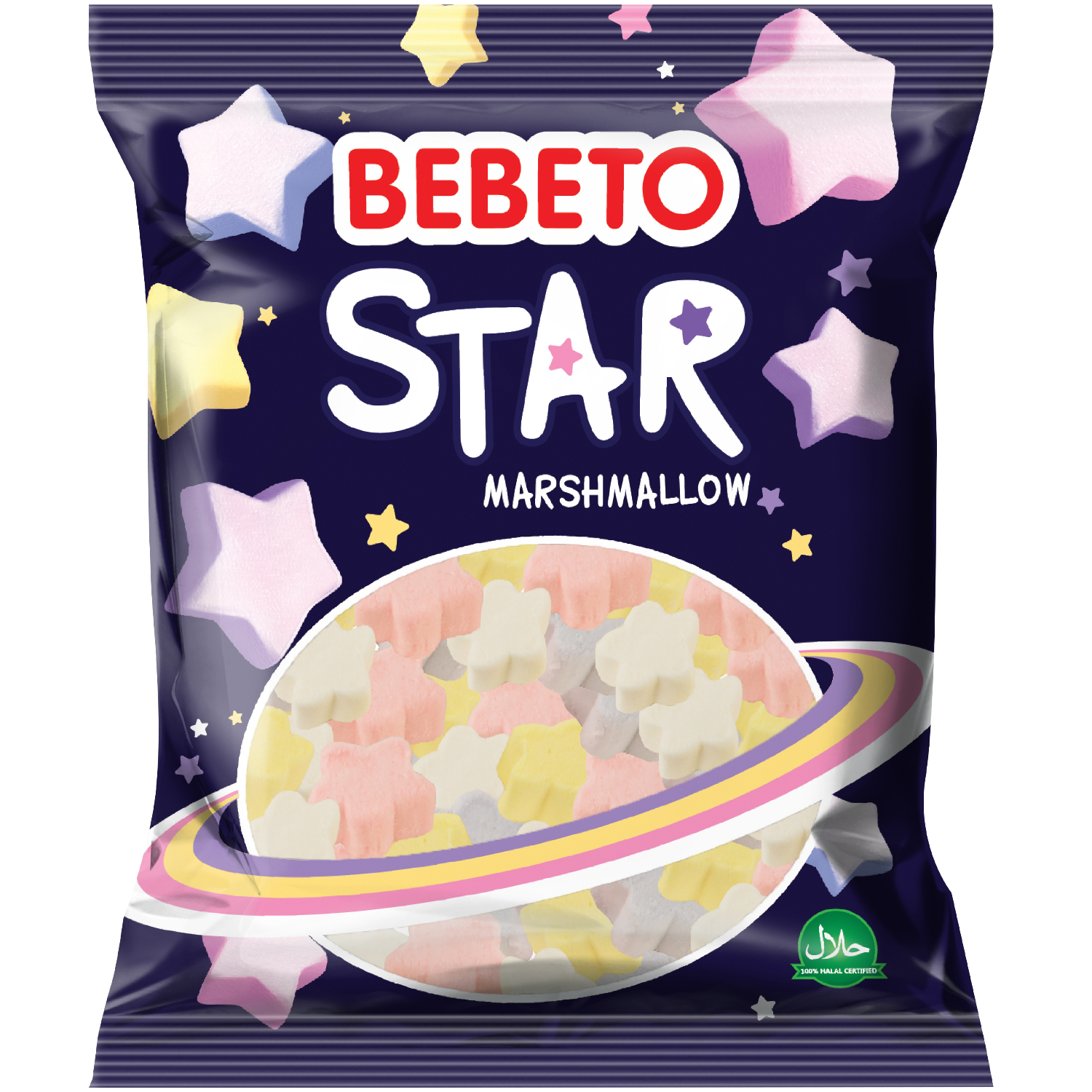 Суфле-маршмеллоу Bebeto Star 30г купить по цене 48.3 ₽ в интернет-магазине  Детский мир