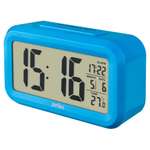 Часы-будильник Perfeo Snuz синий PF-S2166 время температура дата