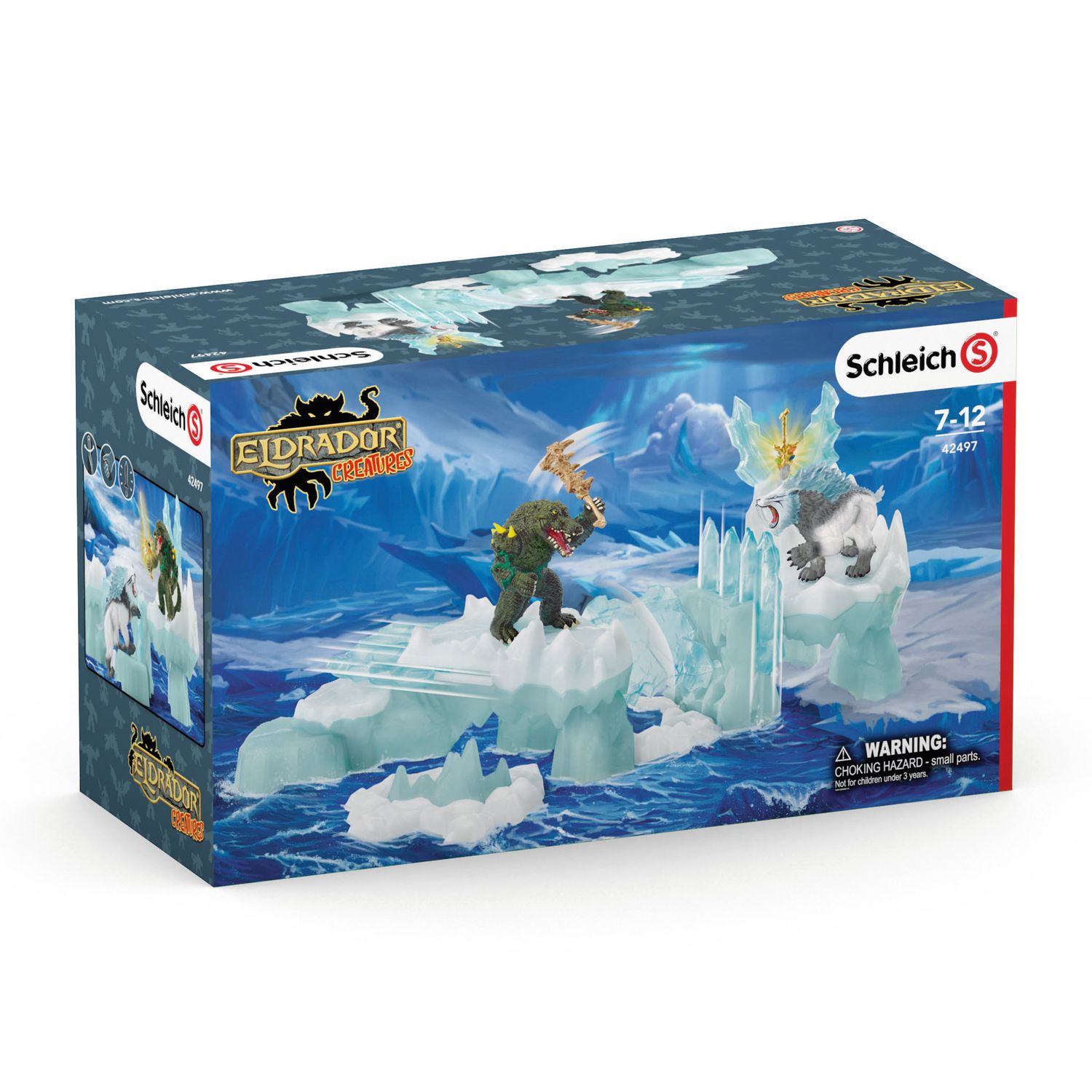 Набор SCHLEICH Нападение на ледяную крепость 6предметов 42497 купить по  цене 6834 ₽ в интернет-магазине Детский мир