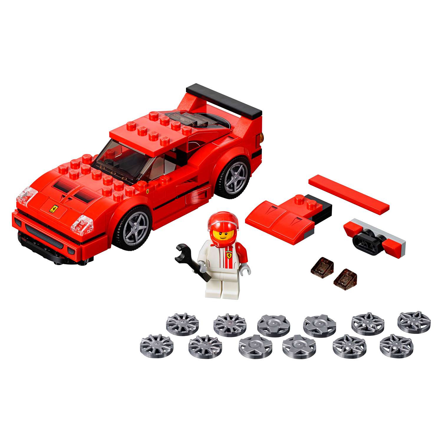 Конструктор детский LEGO Speed Champions Автомобиль F40 75890 - фото 2