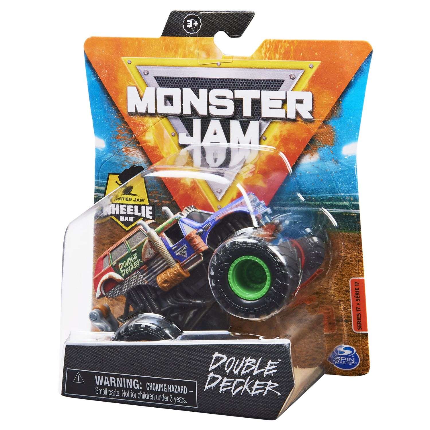 Машинка Monster Jam 1:64 Double Decker 6044941/20130582 6044941 - фото 3