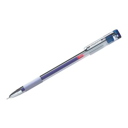 Ручка гелевая Berlingo Standard синяя 05мм грип игольчатый стержень набор 12 шт