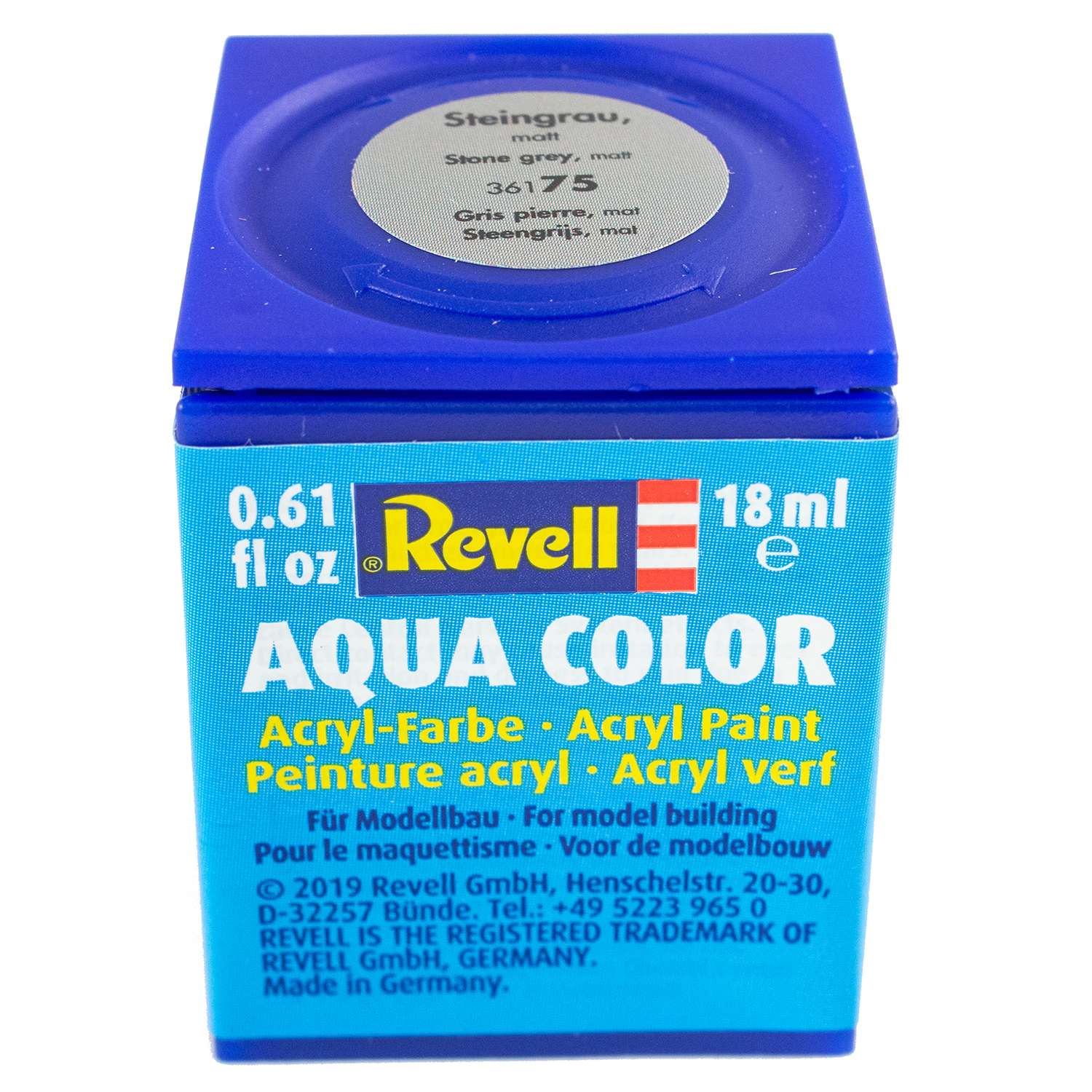 Аква-краска Revell темно-серая матовая 36175 - фото 1