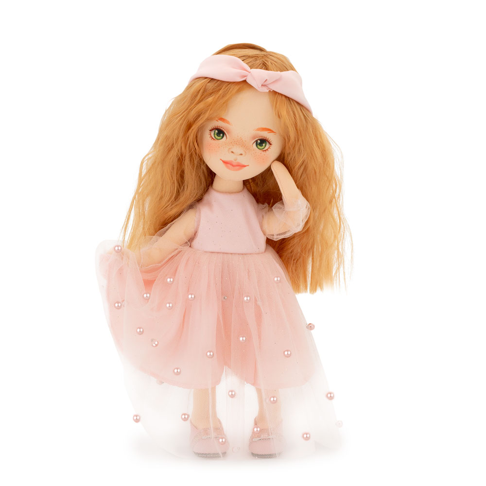 Кукла Orange Toys Sweet Sisters Sunny в светло-розовом платье 32 см Серия  Вечерний шик купить по цене 2510 ₽ в интернет-магазине Детский мир