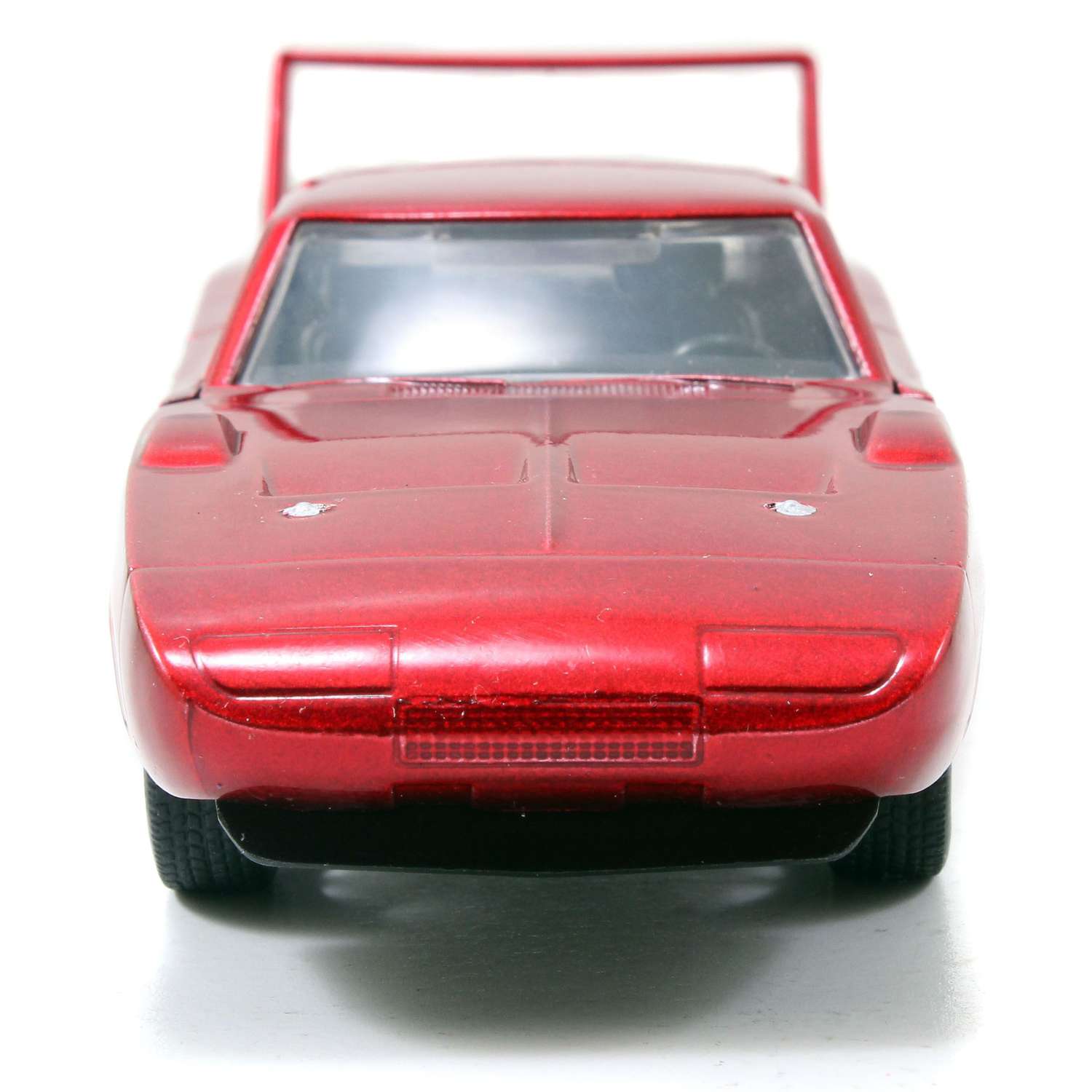 Машинка Fast and Furious Jada1:32 1969 Dodge Charger Daytona-Free Rolling Красная 97086 97086 - фото 3