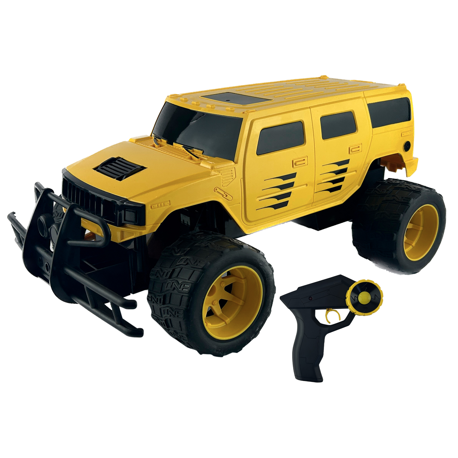 Радиоуправляемая Машина DOUBLE EAGLE Yellow Hummer 1:14 - фото 2