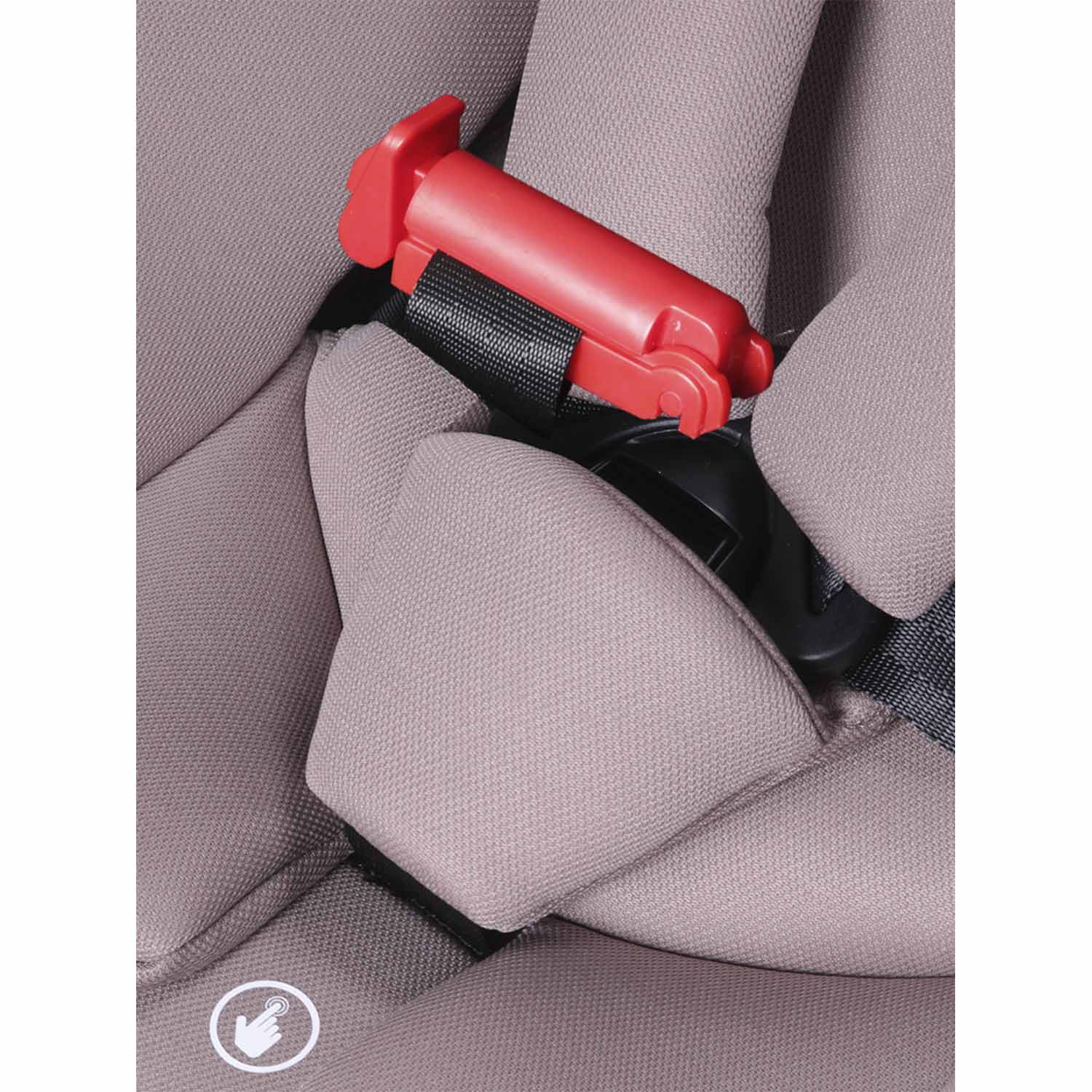 Автокресло BabyCare Shelter ISOFIX светло коричневый - фото 12