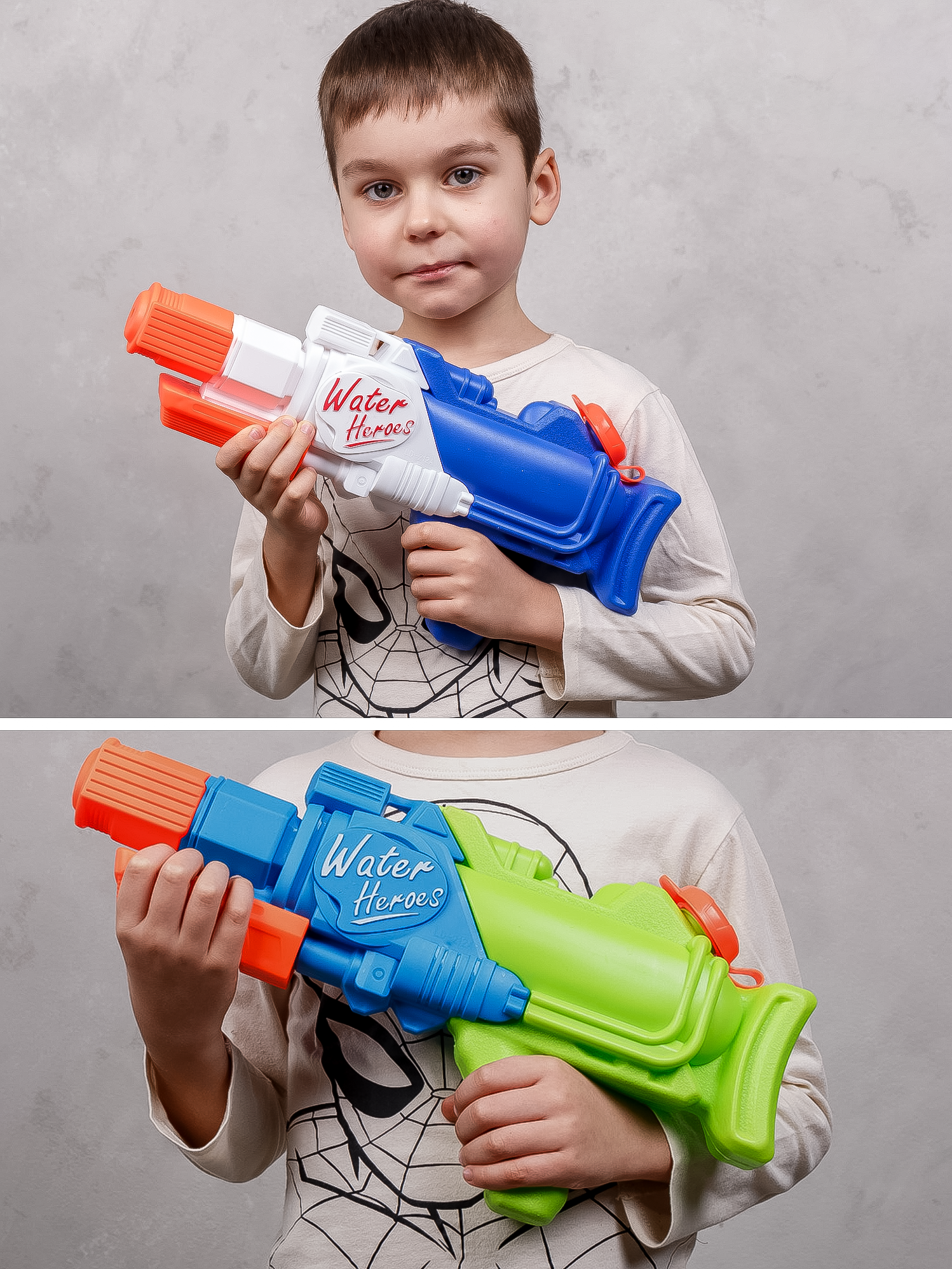 Водный пистолет BAZUMI бластер nerf с помпой - фото 3