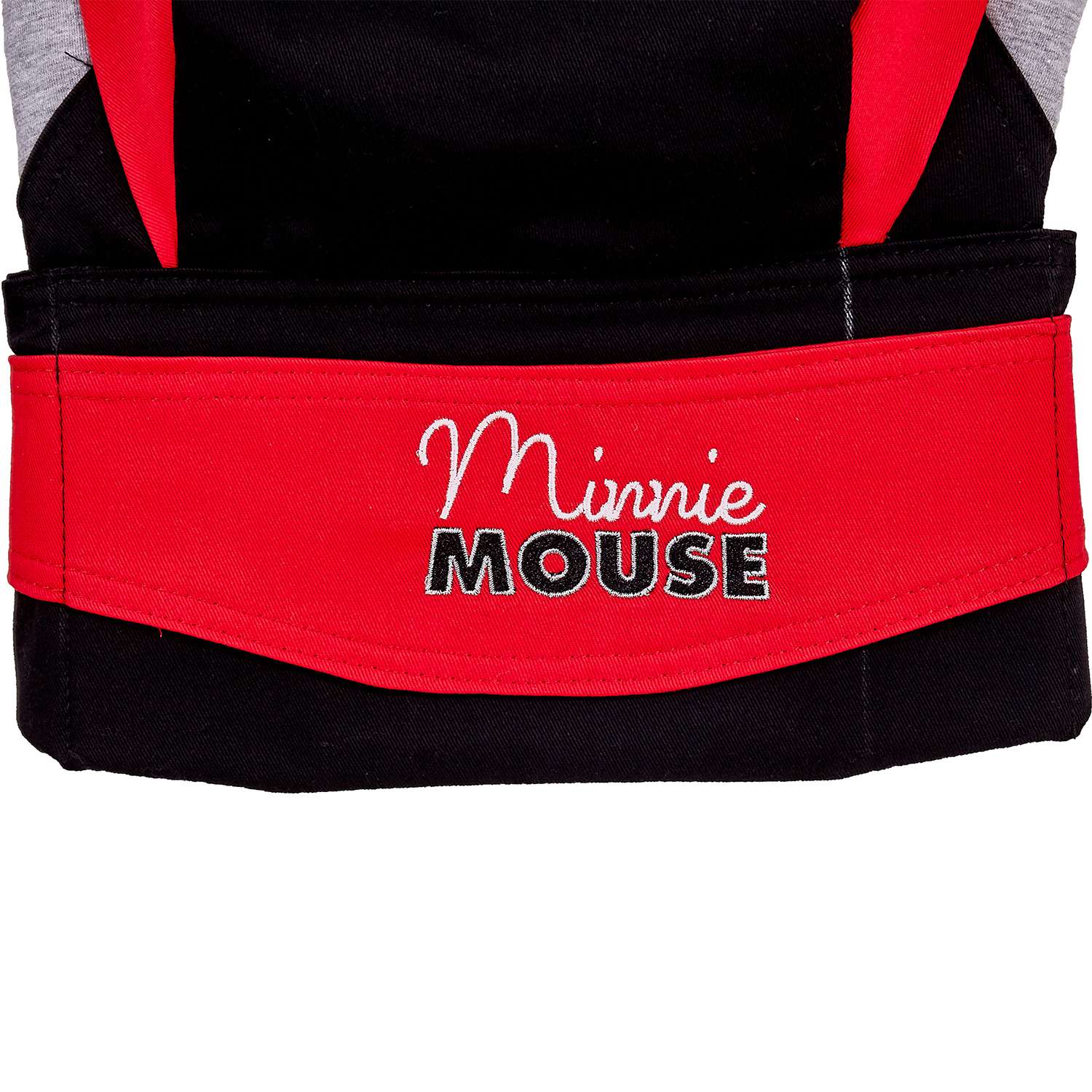 Рюкзак-кенгуру Polini kids Disney baby Минни Маус с вышивкой Черный - фото 16