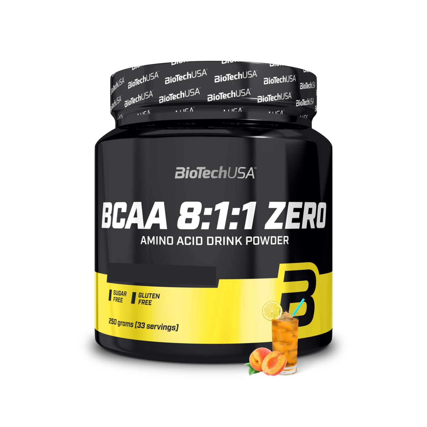 БЦАА BiotechUSA BCAA 8:1:1 Zero 250 г. Ледяной чай с персиком - фото 1