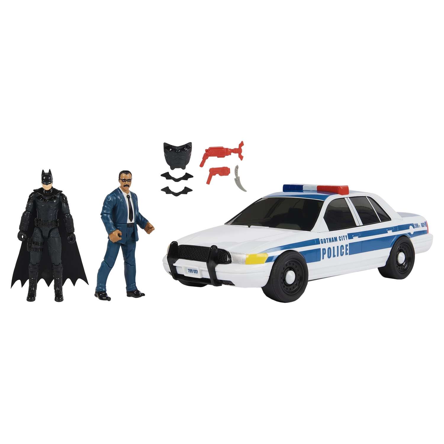 Набор фигурок Batman с полицейской машиной 6061616 - фото 1