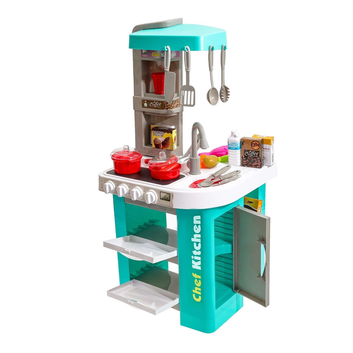Игровой модуль Sima-Land Кухня с аксессуарами 49 предметов - фото 1