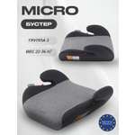 Автокресло Rant Basic ZY03 Micro 2.0 Grey группа 3 22-36 кг