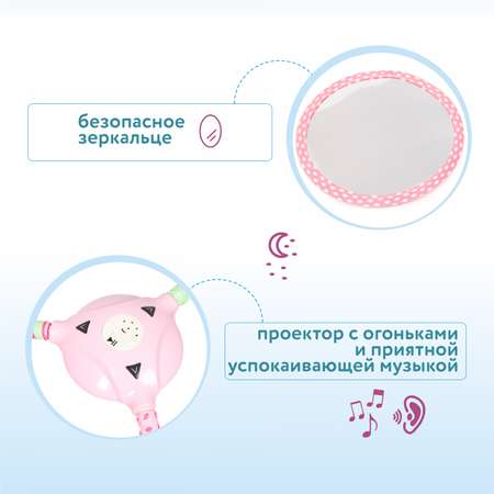 Коврик konig kids с дугами