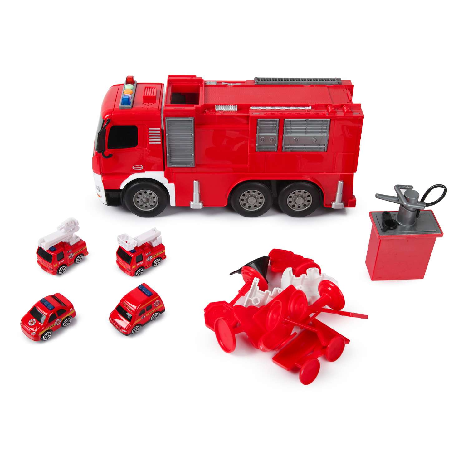 Набор игровой Mobicaro Парковка пожарная машинка OTE0656044 OTE0656044 - фото 2