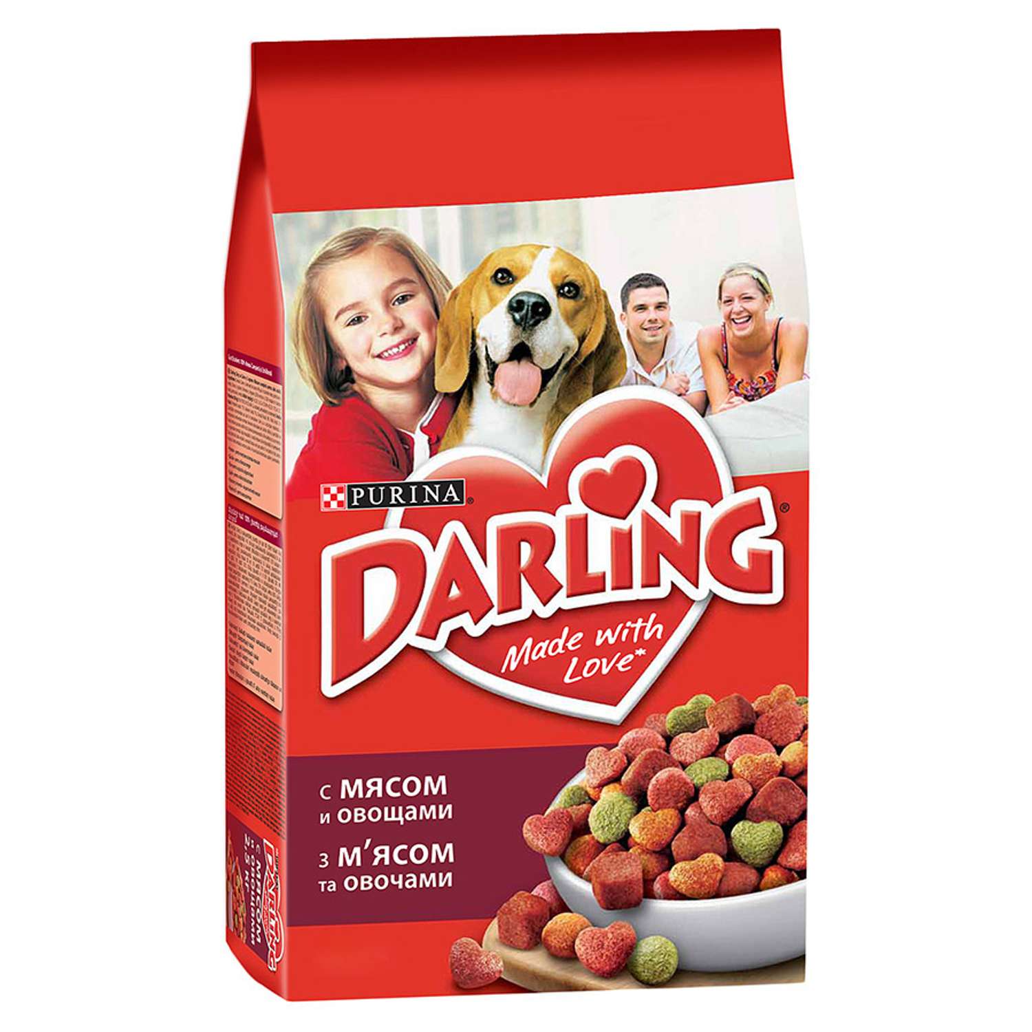 Корм для собак Darling с мясом и овощами 10кг - фото 1