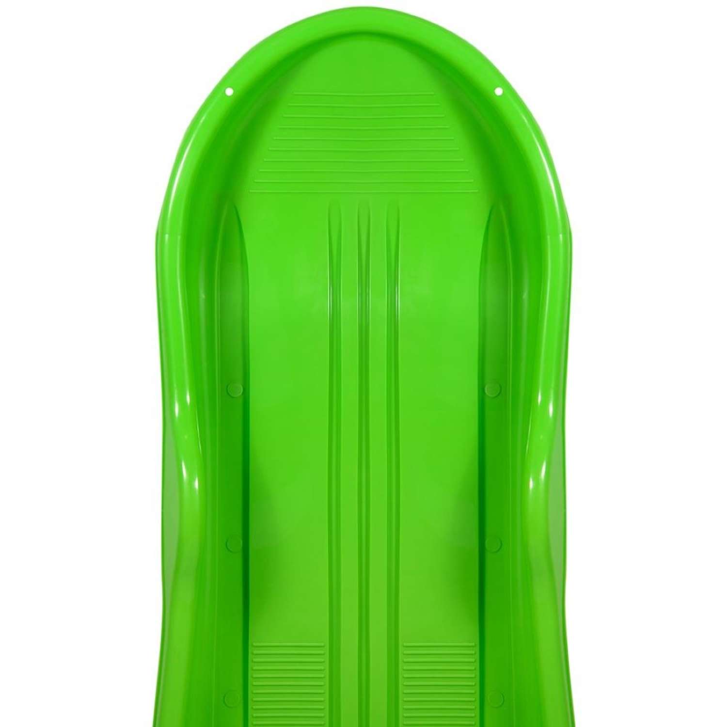 Санки ледянка 90 см Green Plast пластиковая большая детская цвет салатовый - фото 6
