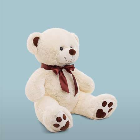 Мягкая игрушка Мягкие игрушки БелайТойс Плюшевый медведь Тони 120 см цвет латте