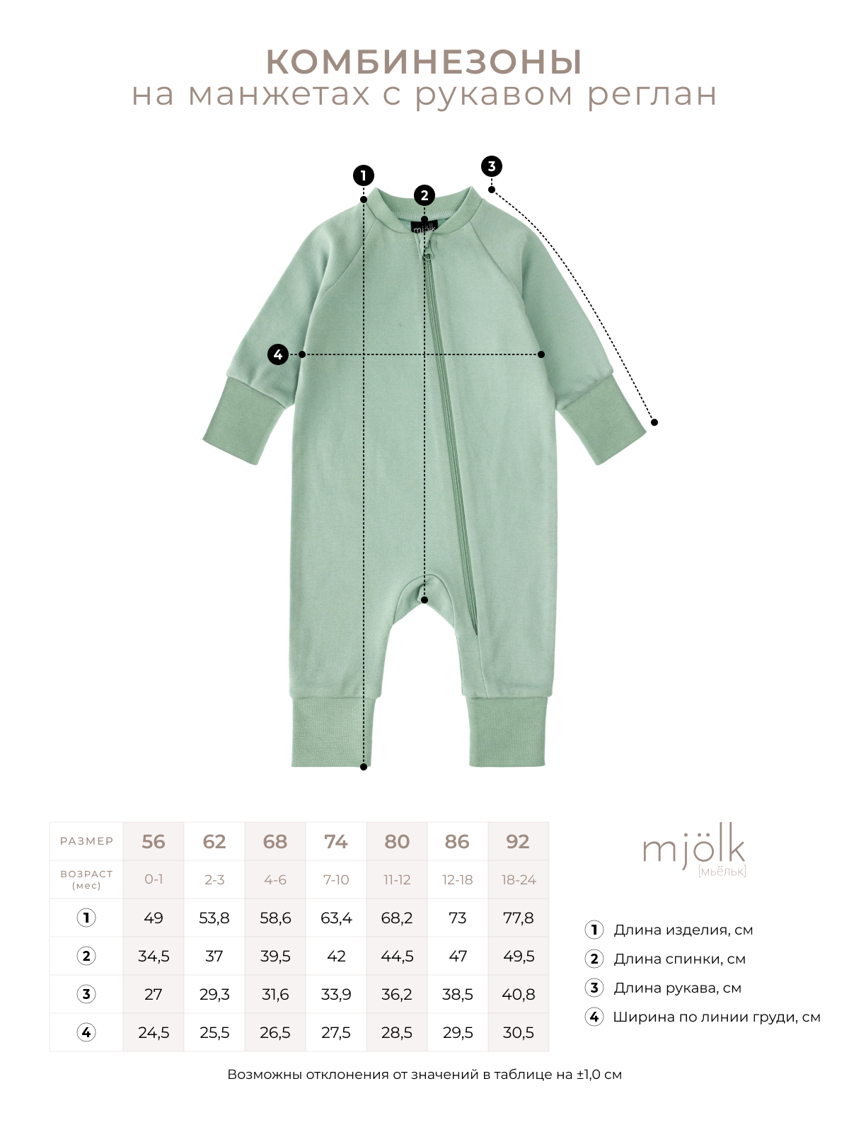 Комбинезон Mjolk 8756584 - фото 2