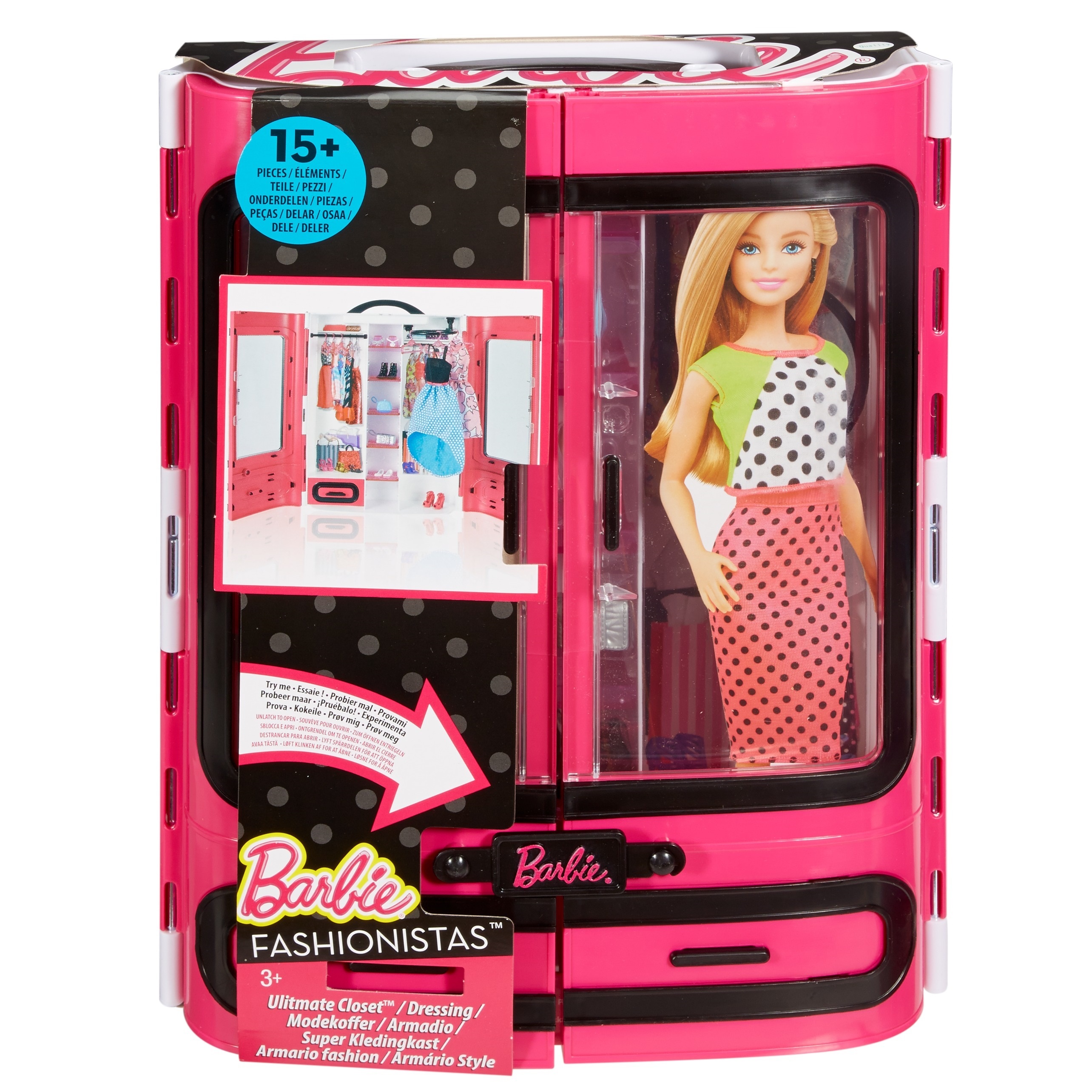 Шкаф Barbie Розовый DMT57 DMT57 - фото 3