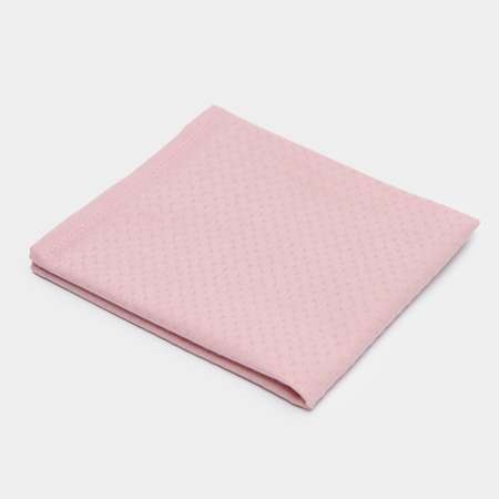 Полотенце вафельное Spany Home Twill 35*60см Нежно-розовый