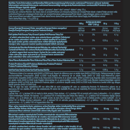 Гейнер BiotechUSA Muscle Mass 4000 г. Клубника