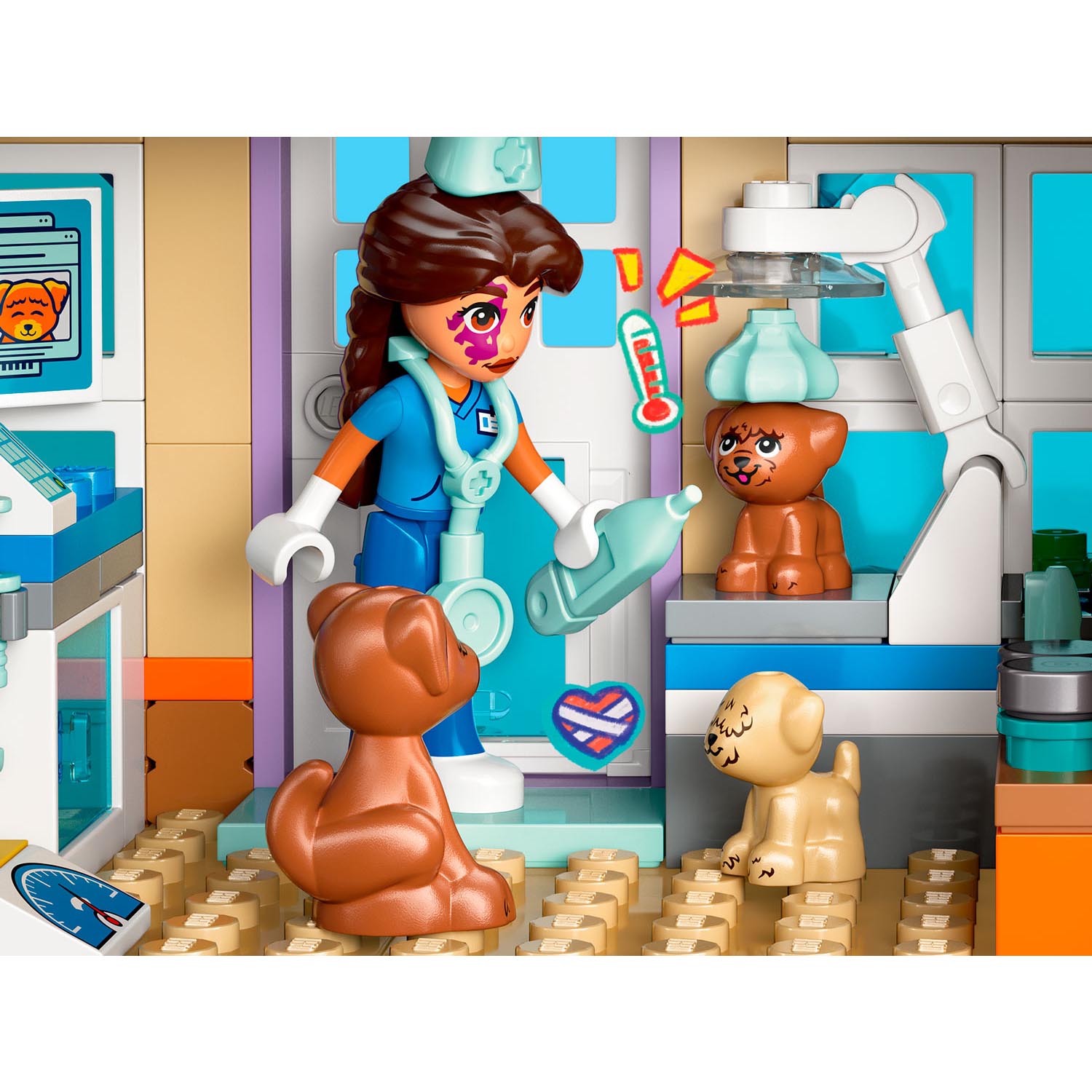 Конструктор детский LEGO Friends Ветеринарная клиника - фото 12