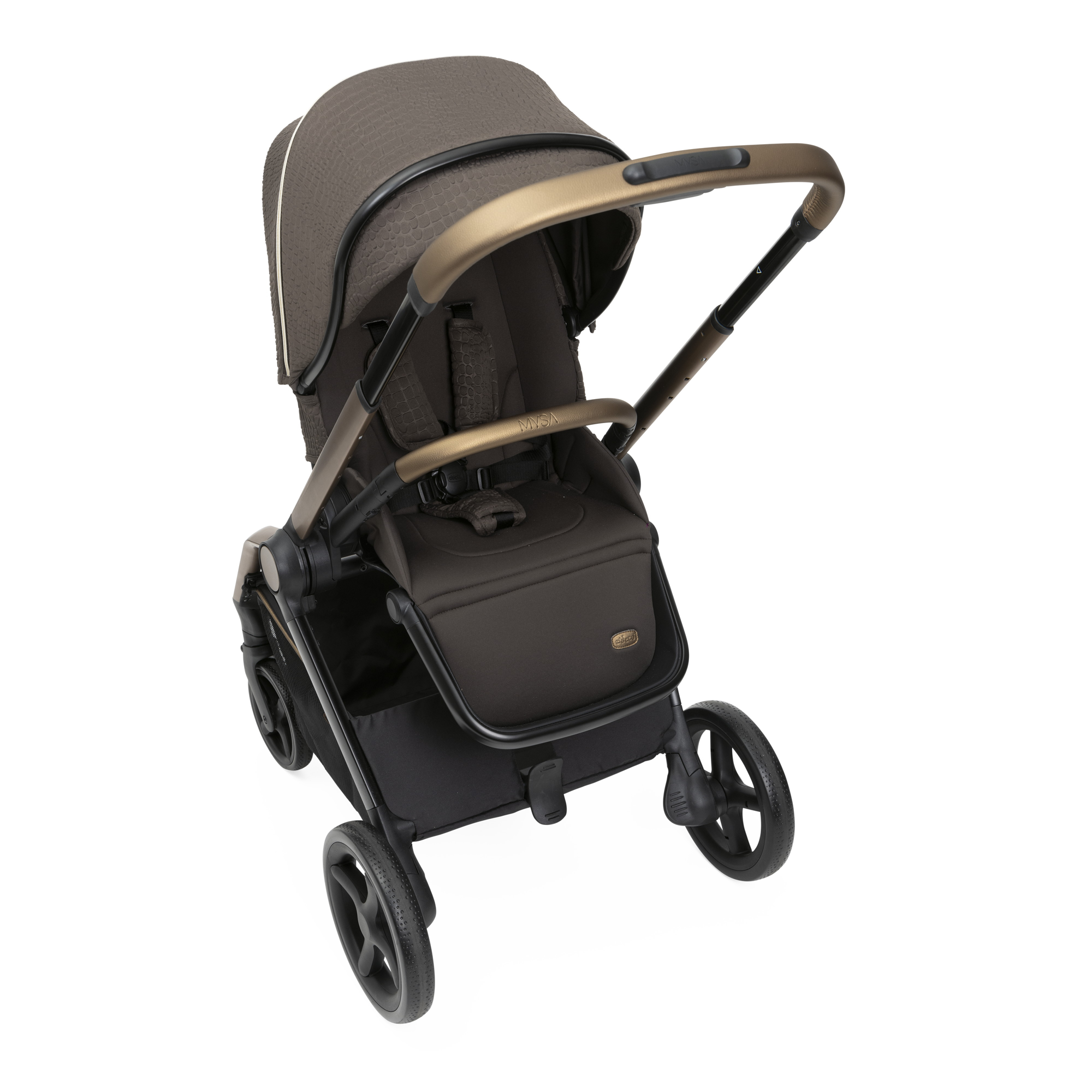 Коляска Chicco Mysa Stroller bronze lizard re lux - фото 9