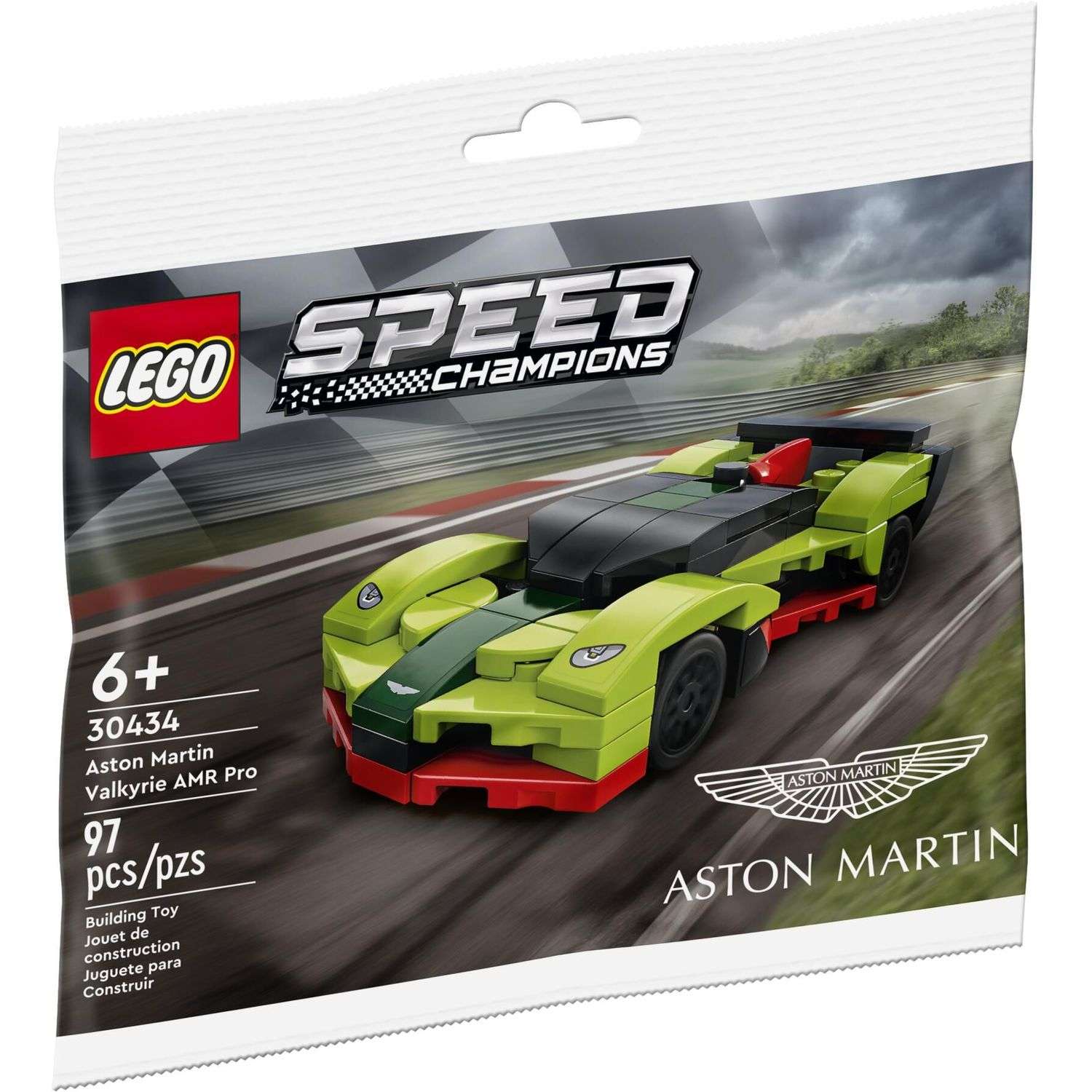 Конструктор LEGO Speed Champions Aston Martin Valkyrie AMR Pro 30434 - фото 1