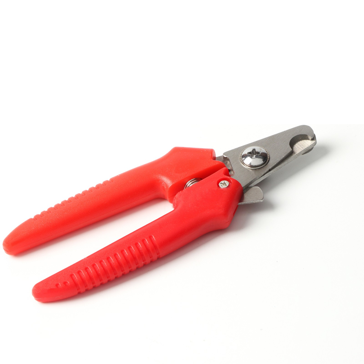 Когтерез Пижон боковой малый с прямыми ручками отверстие 9 мм красный - фото 1