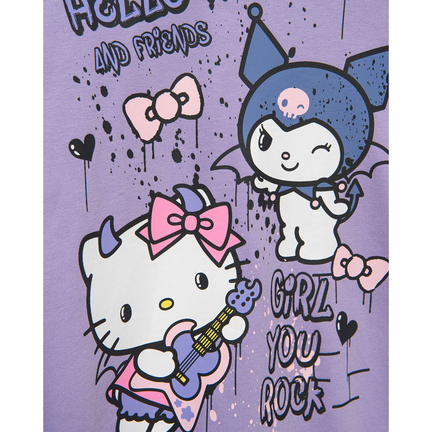 Свитшот HELLO KITTY AND FRIENDS S25LC3-H8A6908tg-D7 - фото 4