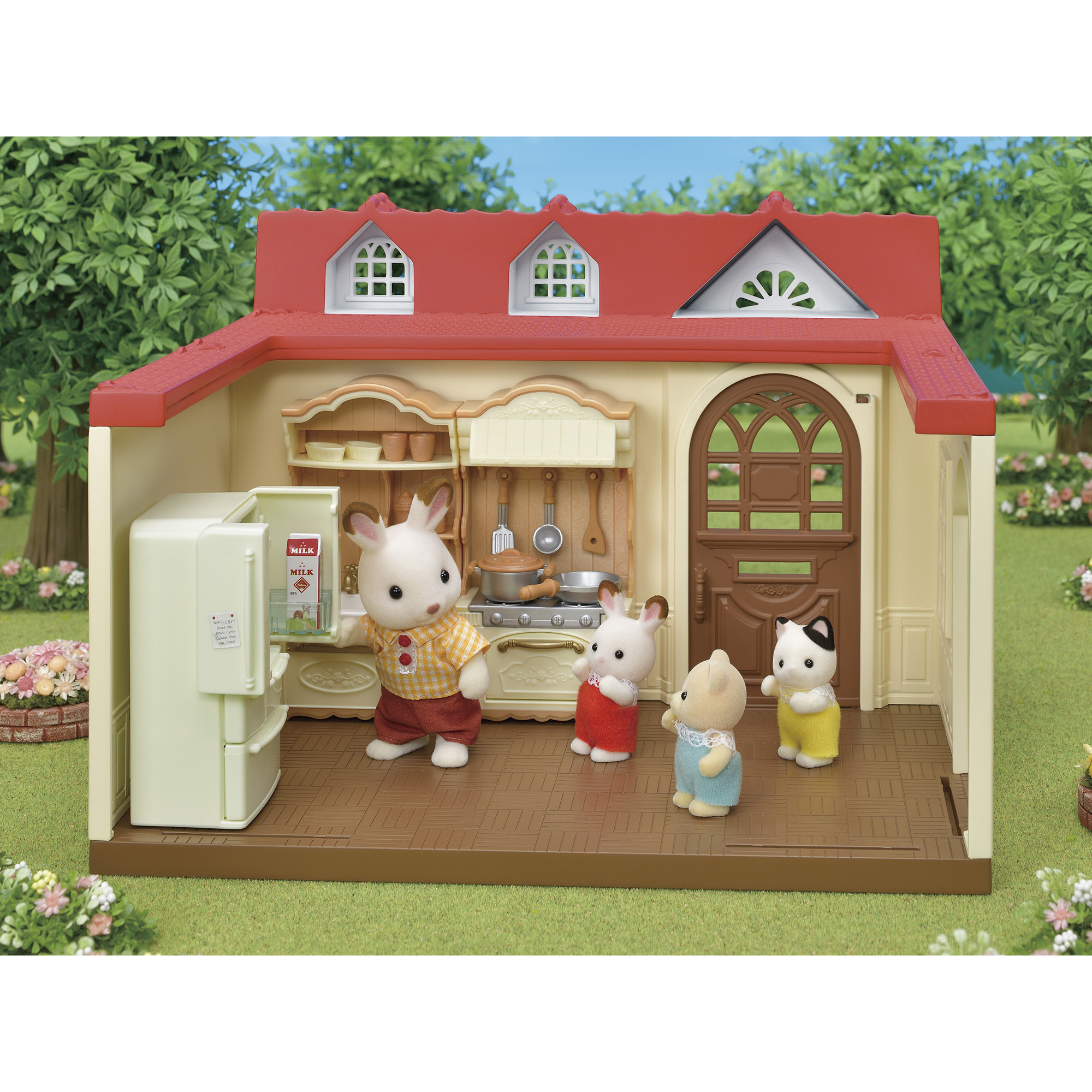 Набор Sylvanian Families Малиновый домик 5393 купить по цене 4099 ₽ в  интернет-магазине Детский мир