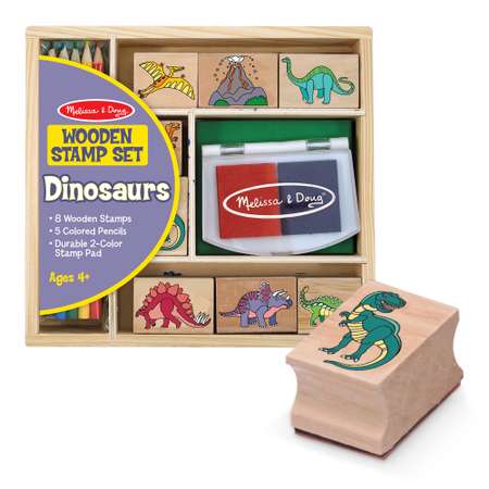 Набор печатей Melissa and Doug Динозавры