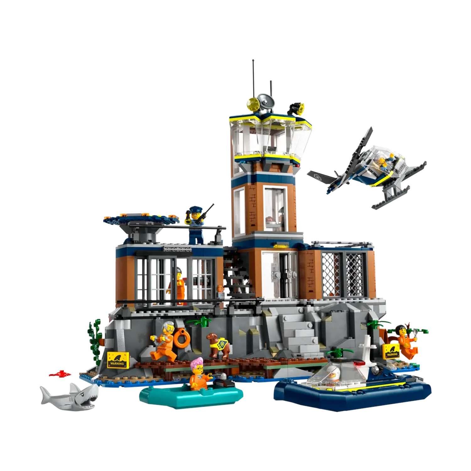 Конструктор LEGO City Остров полицейской тюрьмы 60419 - фото 2