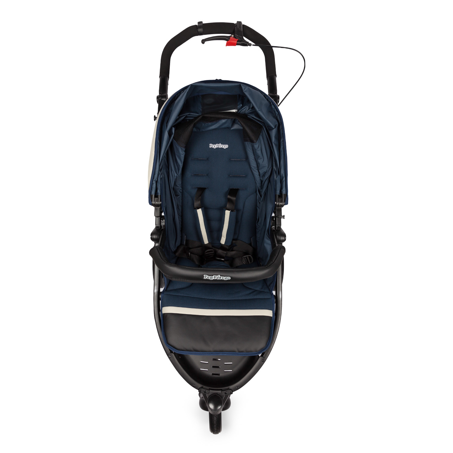 Коляска прогулочная Peg-Perego Book Cross Breeze Blue - фото 8