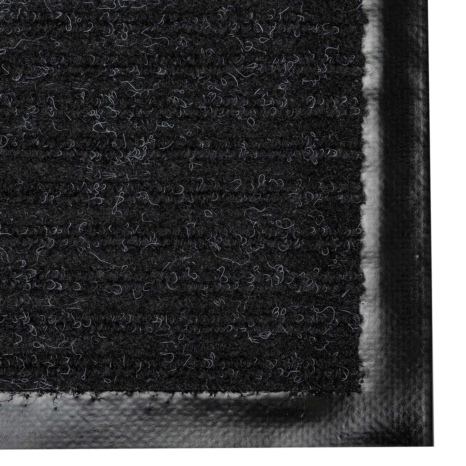 Коврик придверный Лайма входной ворсовый влаго-грязезащитный 60х90см черный - фото 6