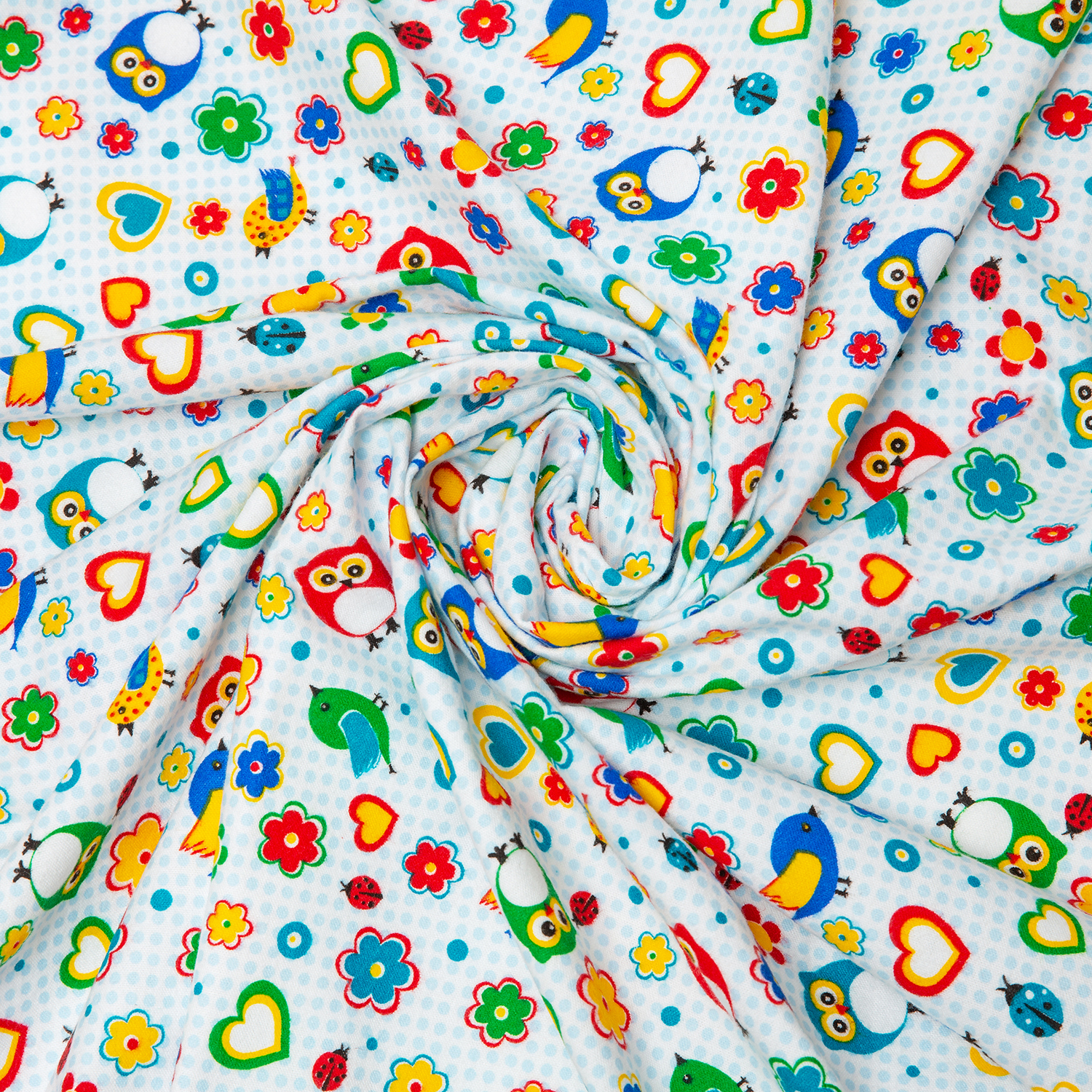 Пеленки фланелевые Чудо-чадо для новорожденных «Тейка» 85х120см совики/цветные 3 шт - фото 7