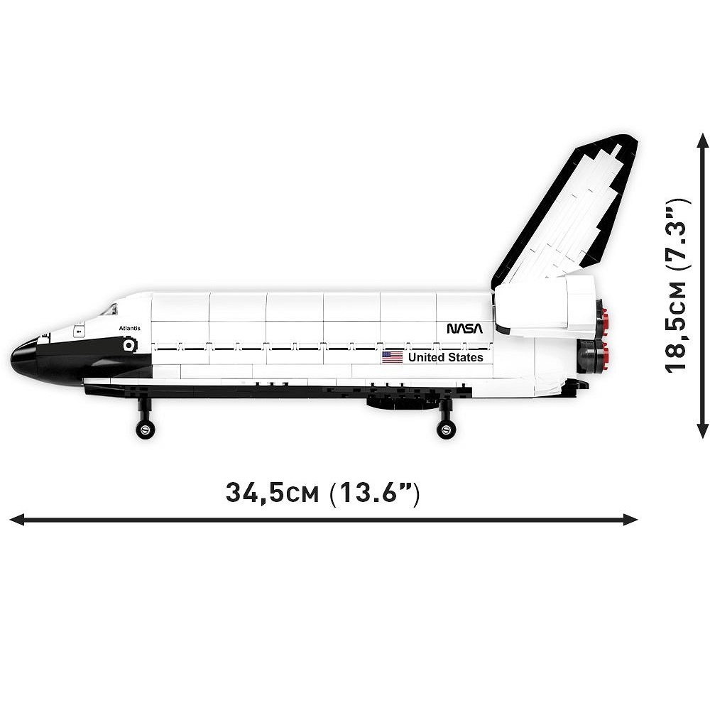 Конструктор COBI Космический шатл Space Shuttle Atlantis - фото 4