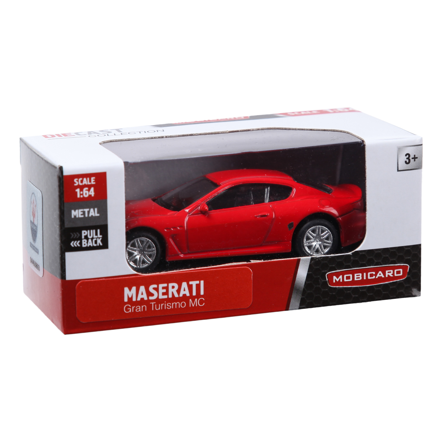 Машинка Mobicaro 1:64 Maserati Maserati GranTurismo MC купить по цене 199 ₽  в интернет-магазине Детский мир