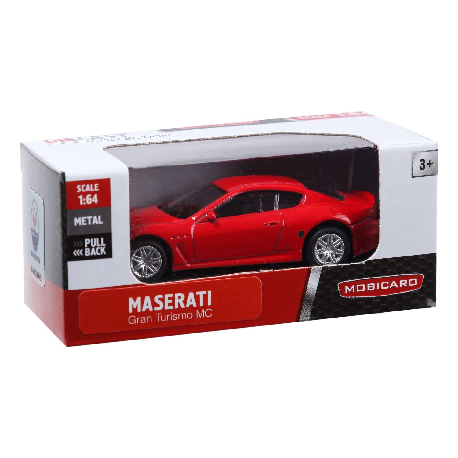 Машинка Mobicaro 1:64 Maserati Maserati GranTurismo MC 354993 - фото 2