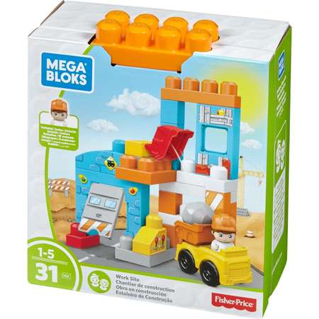 Конструктор Mega Bloks Рабочая площадка FFG33