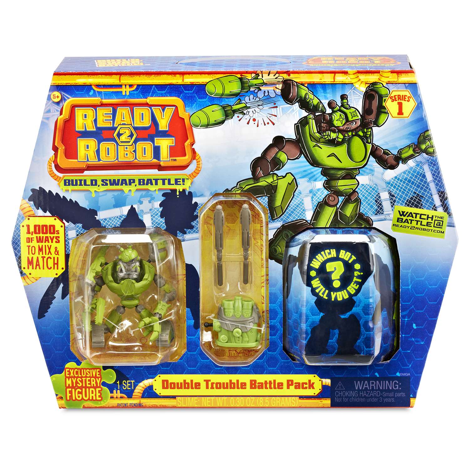 Игрушка Ready2robot Две капсулы и оружие в непрозрачной упаковке (Сюрприз) 553878 - фото 2