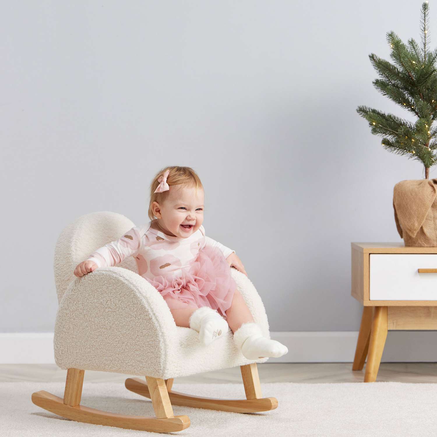 Кресло-качалка Happy Baby Comfy до 50 кг - фото 9