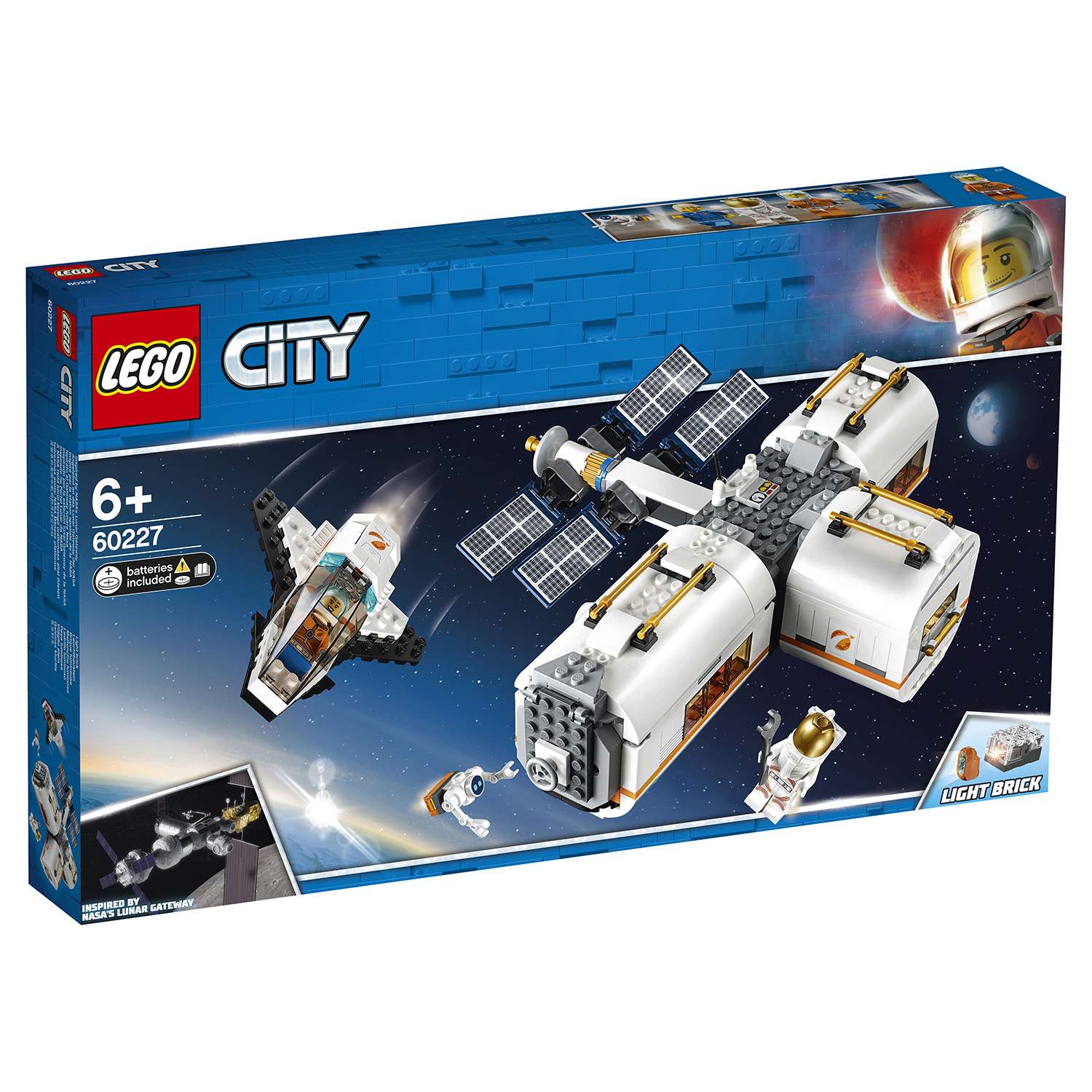 Конструктор LEGO City Space Port Лунная космическая станция 60227 - фото 2