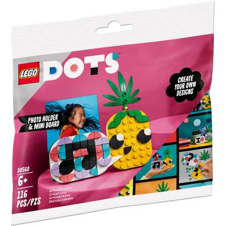 Конструктор LEGO DOTs Держатель для фото Ананас 30560